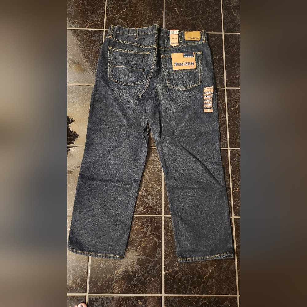 Levis Denizen Relaxed Fit 40x30 Men's Blue Jeans NWT